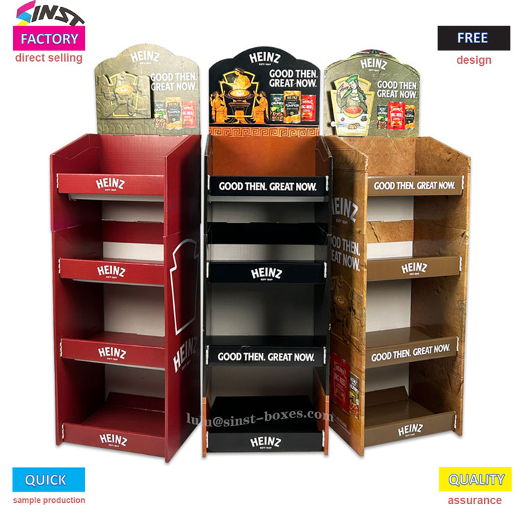 Sosun gösterimi dağınık ve verimsiz mi? Çok katmanlı domates sosu vitrin rafı 'işleri halletmenize' yardımcı olur!