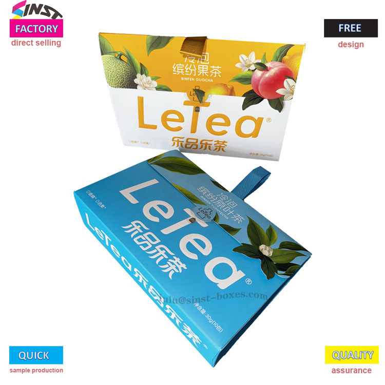 Cold Brew Meyve Çayı Kart Kutusu