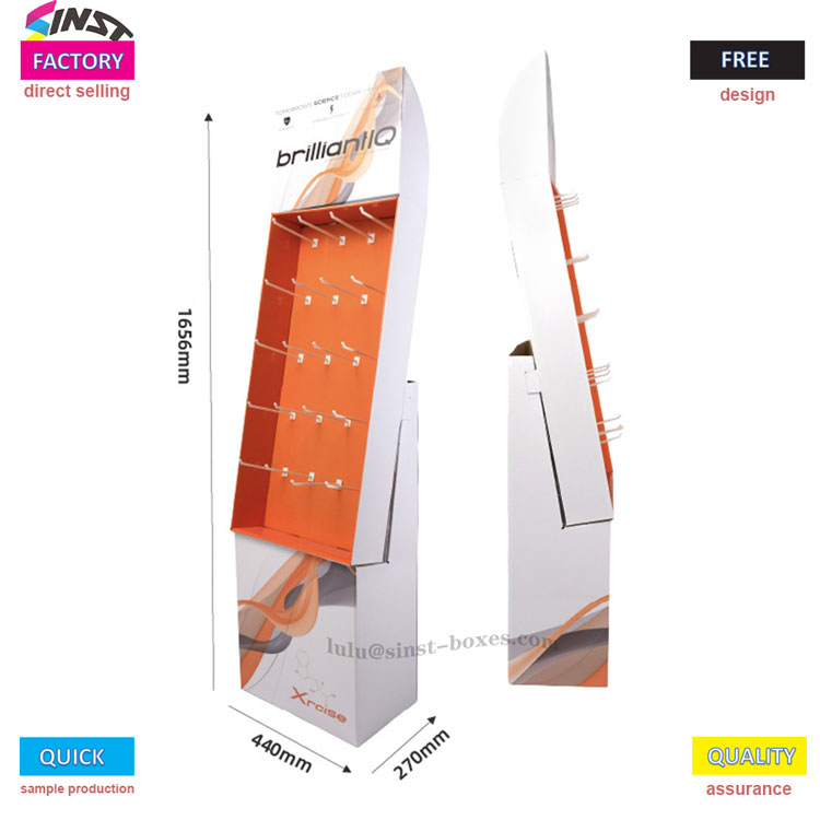 Fare kancası karton vitrin