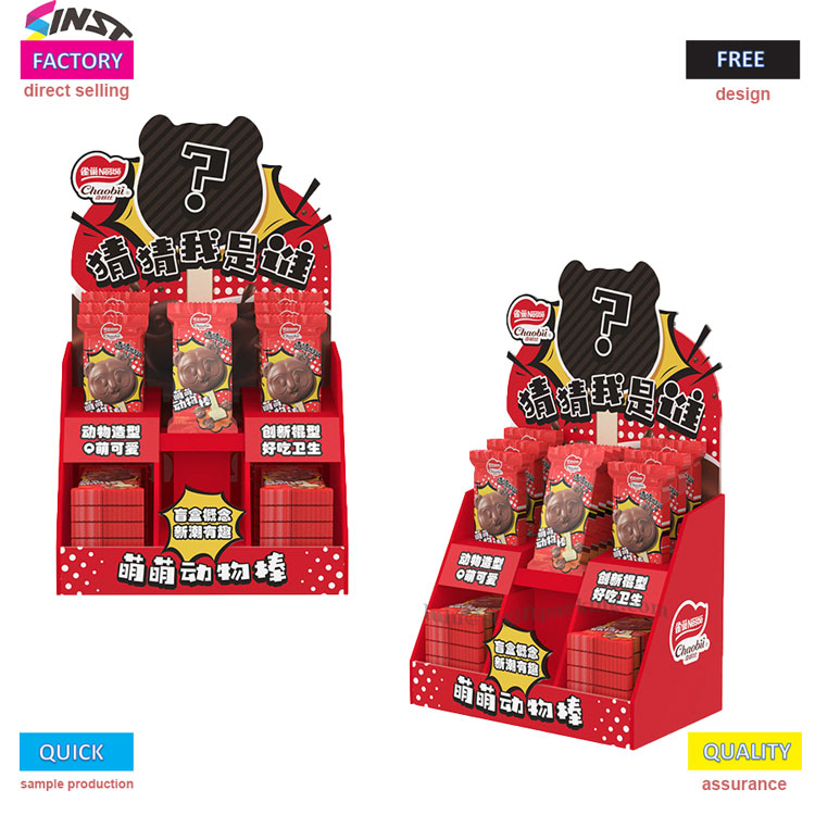 Pet Snack Cardboard PDQ Ekran Kutusu