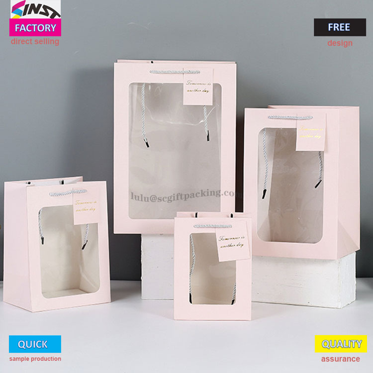 Pencere buket tote çanta